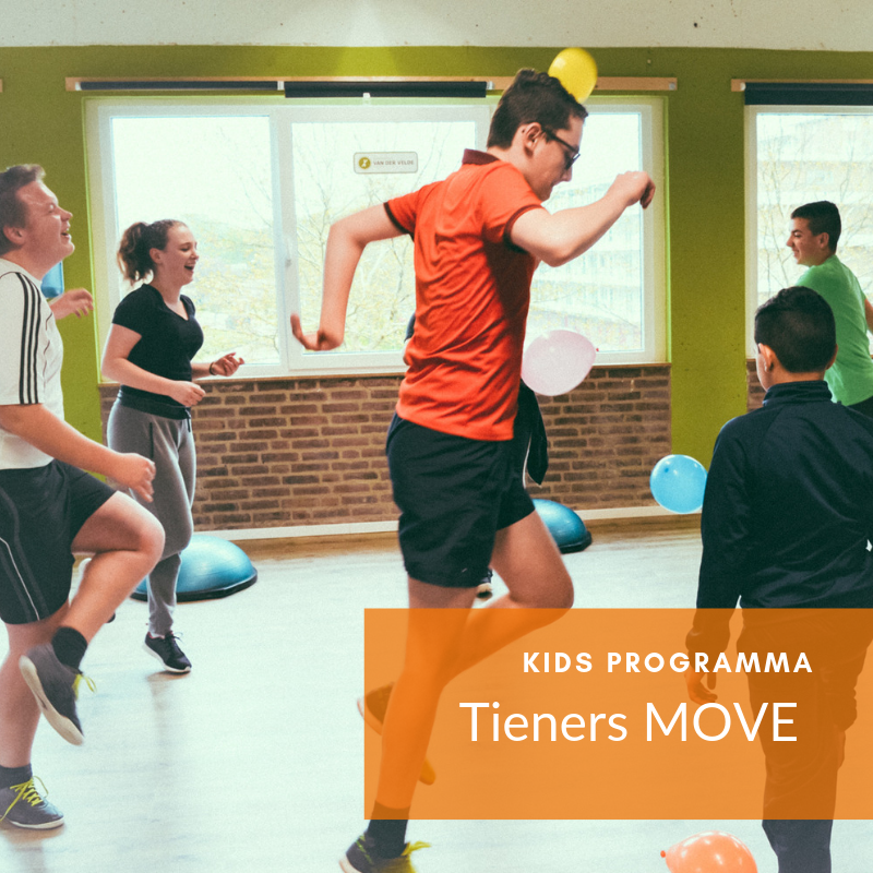 Tieners sporten bij MOVE in Veenendaal